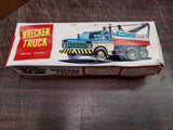 Vintage Friction Powered AAA Wrecker Truck United Made In Japan NIB Unassembled