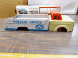 Vintage Friction Powered AAA Wrecker Truck United Made In Japan NIB Unassembled