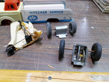 Vintage Friction Powered AAA Wrecker Truck United Made In Japan NIB Unassembled