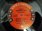 Vtg Tony Bennett Tony's Greatest Hits Vinyl Record 12" Lp Columbia Records 1229