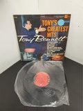 Vtg Tony Bennett Tony's Greatest Hits Vinyl Record 12" Lp Columbia Records 1229