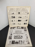 Vtg Decca Cavalcade Of Stars Vinyl 12" Lp Record Bing Crosby Guy Lombardo + More