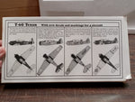 Encore Model T-6G Texan 1:72 Scale Kit # 1012 Texan Airforce Plastic Plane New