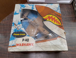 Vtg Cox P-40 Warhawk Flying Tiger Thimble Drome Model Gas Airplane Box 5500-1000