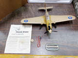 Vtg Cox P-40 Warhawk Flying Tiger Thimble Drome Model Gas Airplane Box 5500-1000
