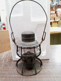 Vtg B&O Railroad Clear Globe Lantern 1925 New York Armspear Pennsylvania MFG CO