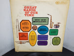 Vtg Great Bands Of Our Time 12" Vinyl Lp Record Artie Shaw Les Brown Kemp CAL811