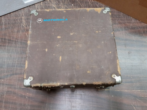 Vtg Motorola Portable Test Set S1056A 57A/58A/59A Untested In Original Latch Box
