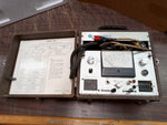 Vtg Motorola Portable Test Set S1056A 57A/58A/59A Untested In Original Latch Box