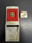 Vtg Gold Kreisler Butane Lighter LH Initials Engraved Original Box Collectible