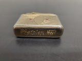 Vtg Gold Kreisler Butane Lighter LH Initials Engraved Original Box Collectible