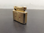Vtg Gold Kreisler Butane Lighter LH Initials Engraved Original Box Collectible