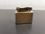 Vtg Gold Kreisler Butane Lighter LH Initials Engraved Original Box Collectible