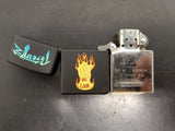 Zippo Perewitz Motorcycle Fabrication The Look Black Matte Finish Zippo Lighter