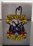 West Coast Choppers Jesse James Bad Boy Motorcycle Lighter Mint Never Used