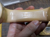 Vtg Peach Plastic Employee Telephone 2 Adapter Ports Western Electric 1960's