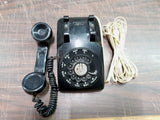 Vintage Black Bell System Western Electric Rotary Dial Phone Desk Telephone