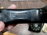 Vintage Black Bell System Western Electric Rotary Dial Phone Desk Telephone