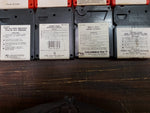 Vtg Lot Of 12 Cartridges 8 Track Tapes Various & Carrying Case W Latch Untested