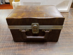 Vtg Lot Of 12 Cartridges 8 Track Tapes Various & Carrying Case W Latch Untested