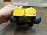 Vtg Buddy L Jeep Diecast Army Vehicle T5278 Yellow & Green Hot Slicks Japan