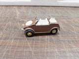 Vtg Brown TootsieToy Kubelwagen Jeep Diecast Collectible German Military Vehicle