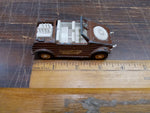 Vtg Brown TootsieToy Kubelwagen Jeep Diecast Collectible German Military Vehicle