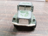 Vtg Tootsie Toy Deuce & 1/2 Truck USA Army Green Diecast Collectibles 1970's