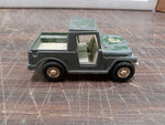Vtg 1969 Tootsie Toys Jeep USA Collectible Vehicle Diecast Plastic Army Military