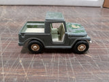 Vtg 1969 Tootsie Toys Jeep USA Collectible Vehicle Diecast Plastic Army Military