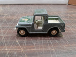 Vtg 1969 Tootsie Toys Jeep USA Collectible Vehicle Diecast Plastic Army Military
