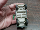 Vtg 1969 Tootsie Toys Jeep USA Collectible Vehicle Diecast Plastic Army Military