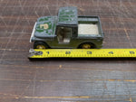 Vtg 1969 Tootsie Toys Jeep USA Collectible Vehicle Diecast Plastic Army Military