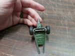 Vtg Tootsie Toys Howitzer Cannon #2 Green Artillery 1969 Collectible Diecast