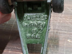 Vtg Tootsie Toys Howitzer Cannon #2 Green Artillery 1969 Collectible Diecast