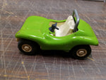 Vtg Tonka Mini Dune Buggy 1970's Green & White Fun Buggy Volkswagen Diecast