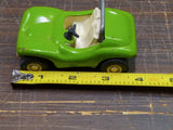 Vtg Tonka Mini Dune Buggy 1970's Green & White Fun Buggy Volkswagen Diecast