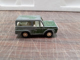 Vtg 1970 Ford Bronco Tootsie Toys Green Collectible Vehicle Chicago USA Diecast