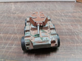 Vtg Armored Car Tootsie Toy 1970's Mark #2 Military Toy Tank Camouflaged Diecast
