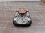 Vtg Armored Car Tootsie Toy 1970's Mark #2 Military Toy Tank Camouflaged Diecast