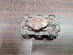 Vtg Armored Car Tootsie Toy 1970's Mark #2 Military Toy Tank Camouflaged Diecast