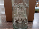 Vtg Retro Clear Glass Soda Bottle PBW One Quart 32 FL OZ ACL Manor Pennsylvania