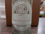 Vtg Retro Clear Glass Soda Bottle PBW One Quart 32 FL OZ ACL Manor Pennsylvania