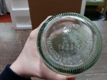 Vtg Retro Clear Glass Soda Bottle PBW One Quart 32 FL OZ ACL Manor Pennsylvania