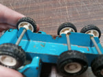 Vtg Buddy L Auto Carrier Car/Truck Hauler Diecast Transporter 1970's Japan Blue