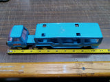 Vtg Buddy L Auto Carrier Car/Truck Hauler Diecast Transporter 1970's Japan Blue