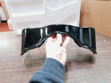 Vivid Black Scratched Fairing Trim Skirt Harley Touring Panel Ultra Street Glide