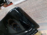 Vivid Black Scratched Fairing Trim Skirt Harley Touring Panel Ultra Street Glide
