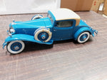 Vtg Danbury Mint 1929 Cord L-29 Special Coupe 1:16 Scale Diecast Model Car Box