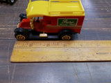 Vtg 4 Diecast Trucks Sweet Coffee Mark Cement Diamond Flour & Pure Mineral Water